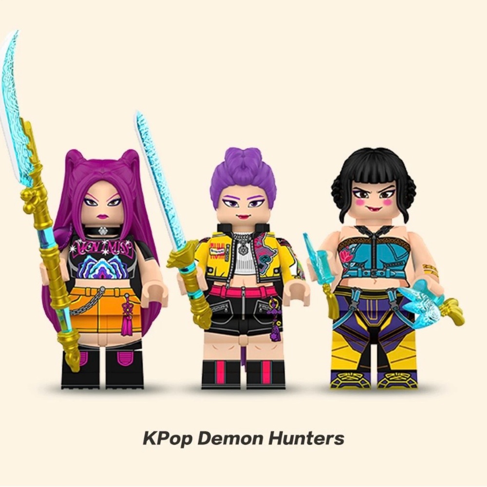 Kpop Demon Hunters minifigures